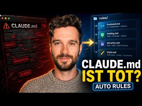 Claude Code Rules: Schluss mit der einen riesigen CLAUDE.md
